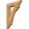 Ekena Millwork Merced Traditional Rough Sawn Bracket, Western Red Cedar, 6"W x 32"D x 44"H BKT06X32X44MRC01RWR - alternate 1